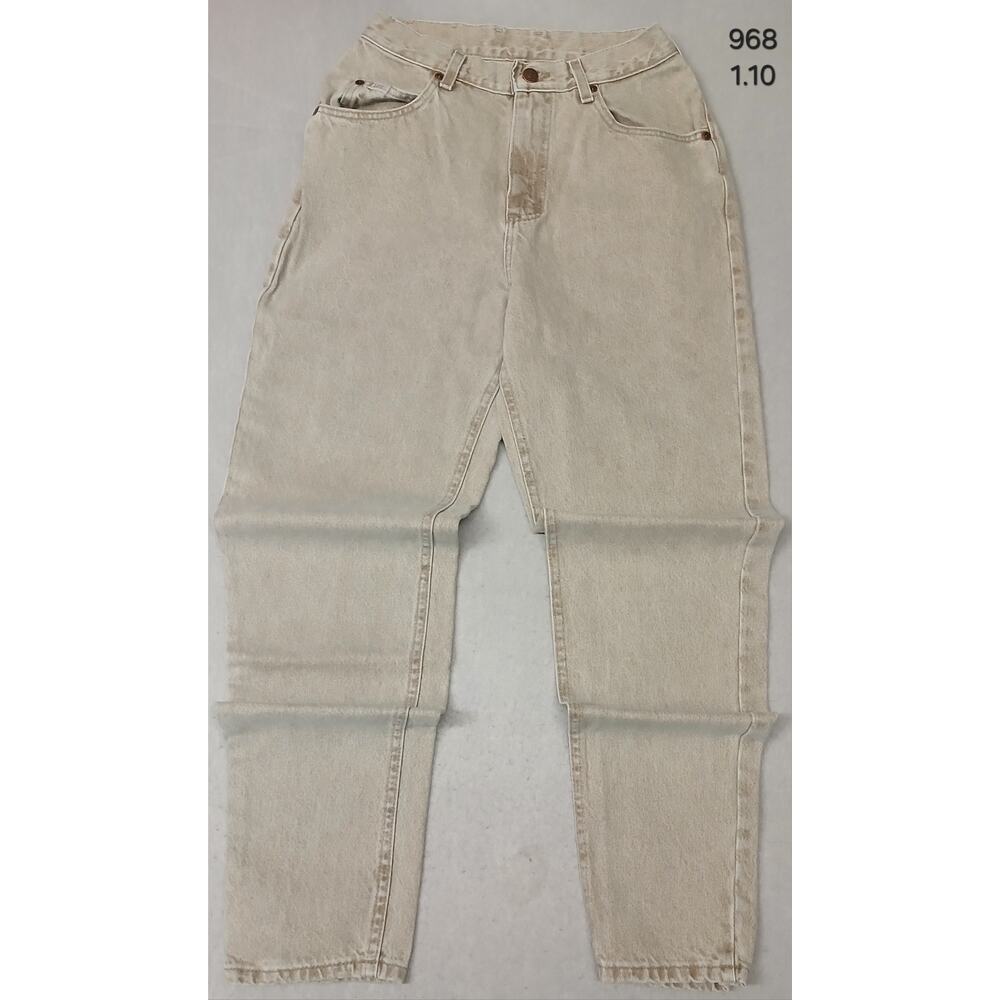 Lee (8L) Vintage High Rise Straight Tan Denim Jeans